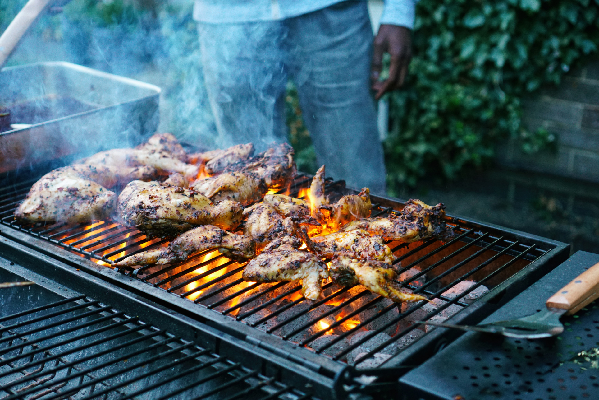 grill amenities at the ashford